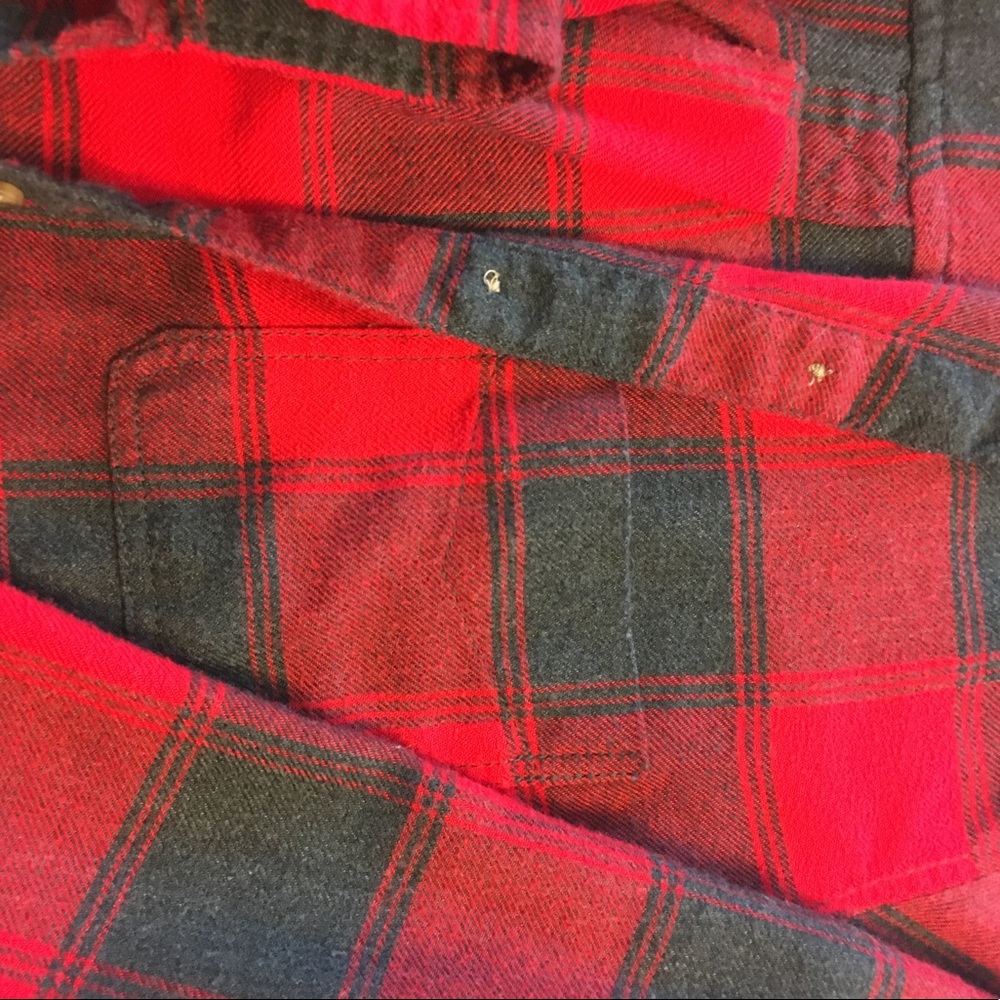 American Eagle Ahh-mazingly soft flannel shirt, XS - Picture 4 of 7